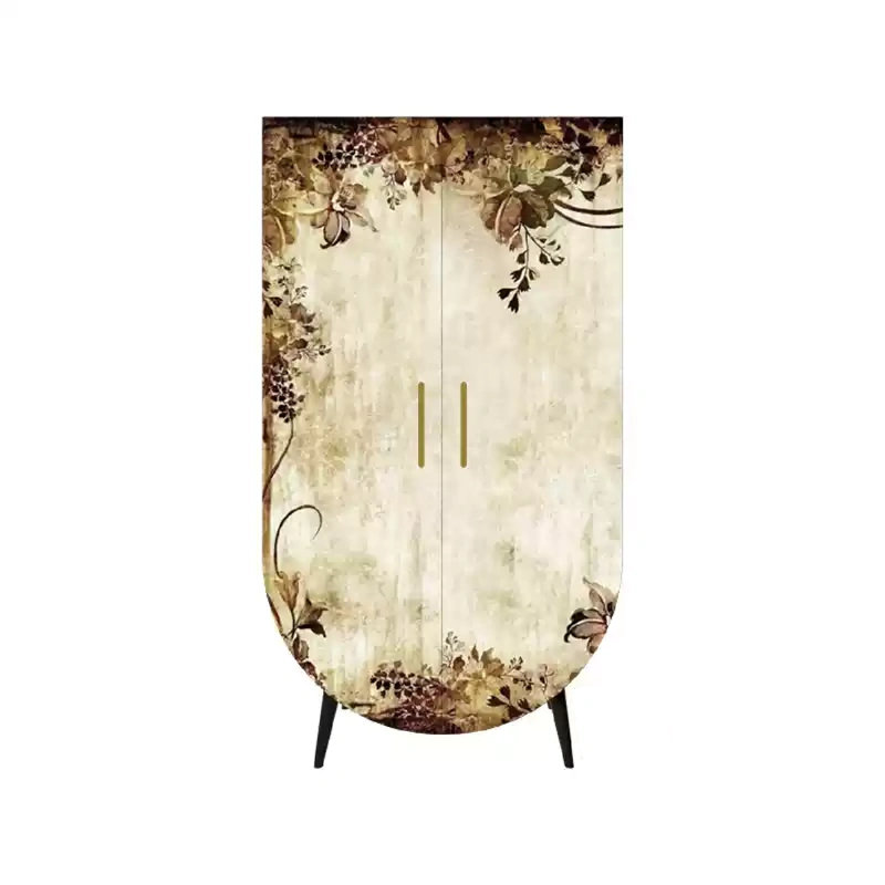 Modern Minimalist Double Door Wardrobe