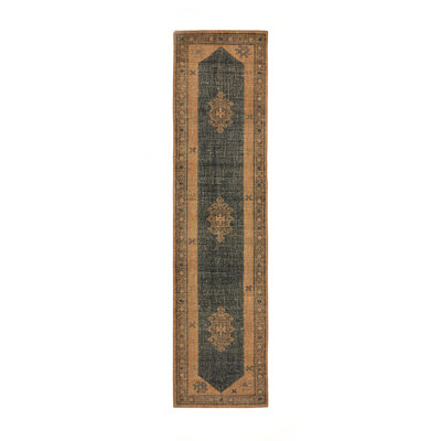 Arah Hand-Knotted Rug-Arah Navy-Runner