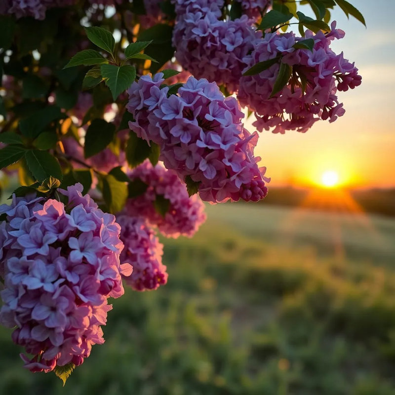 Spring Valley Bloom - prairie florale et art de montagne