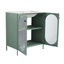 Meuble-lavabo simple 30,02 po avec comptoir en céramique Vantasia-385247472