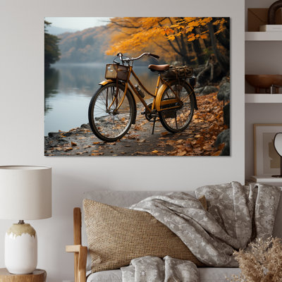Amber Adventure Bicycle - Bicycle Wall Art