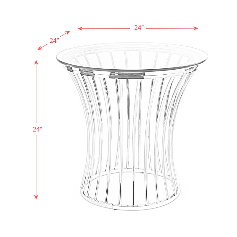 Everly Quinn Orestilla C-695CH End Table