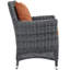 Ensemble repas d'extérieur 9 pièces Sunbrella Modway Invite-40082591