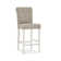 Snider Upholstered Adjustable Height Counter Stool with Solid Wood Frame