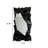 Creative Geometric Black Wall Mirror For Hallway-1652594510