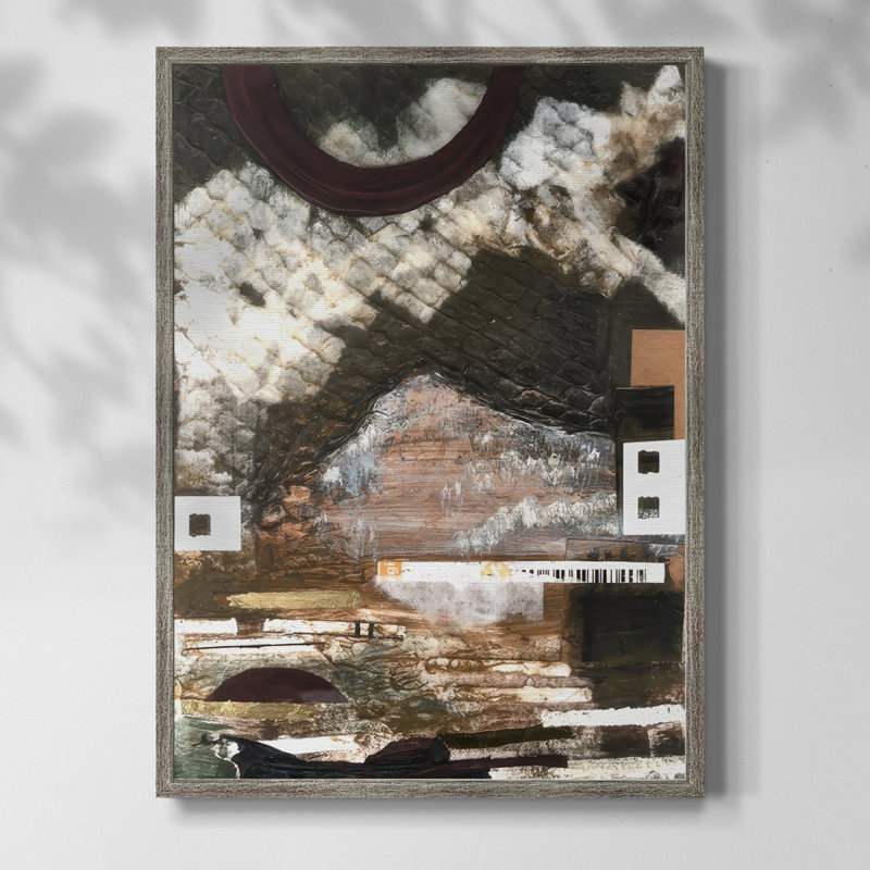 Time to Part Ways I Framed Print - Solid Wood, 11" H x 9" W