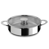 Gourmet Stainless Steel Non-Stick Frying Pan Set