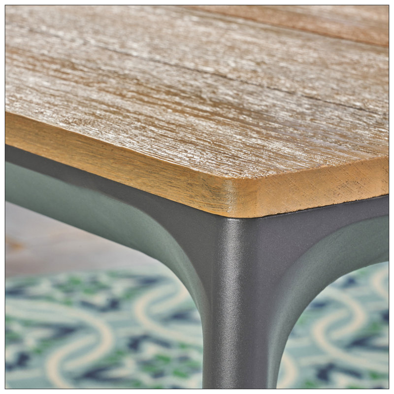 Table de salle à manger avec plateau en bois WESTCOTT