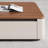 Modern Coffee Table with  Hidden Handles