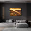 Art mural en verre épique «Canyon Sunset 6» par David Drost, 36 po x 24 po-2124151074