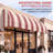 Awntech Savannah Fixed Awning, 100.5"W x 31"H x 24"D, Brown/Tan/Terracotta Multi-110951114-110951149