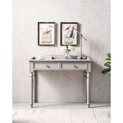 Solid Wood Writing Desk