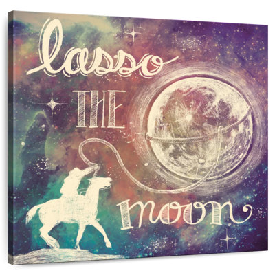Tergel Universe Galaxy Lasso The Moon