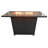 Alaira Rectangle Steel Propane Smokeless Fire Pit