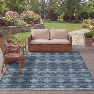 Tapis d'intérieur / extérieur Amarien Performance Southwestern