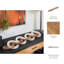 Chaîne à maillons en bois et résine 33 po Sagrbrook Home