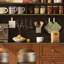 Buffet en noyer massif et bois manufacturé-628647569