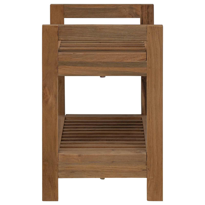 Solid Wood Bathroom Shelves