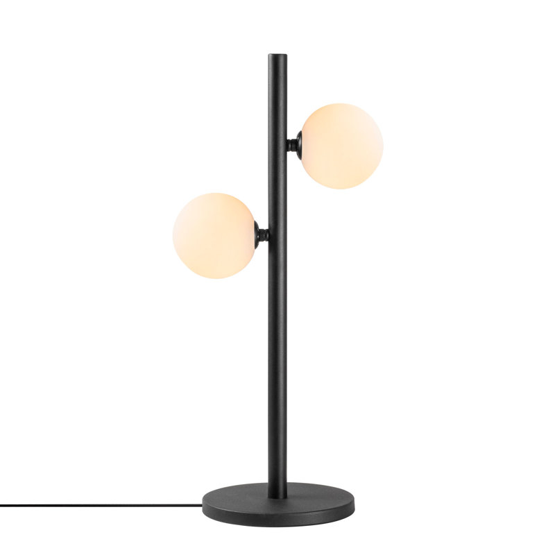 Lampe de table 20,47 po Torry, Noir