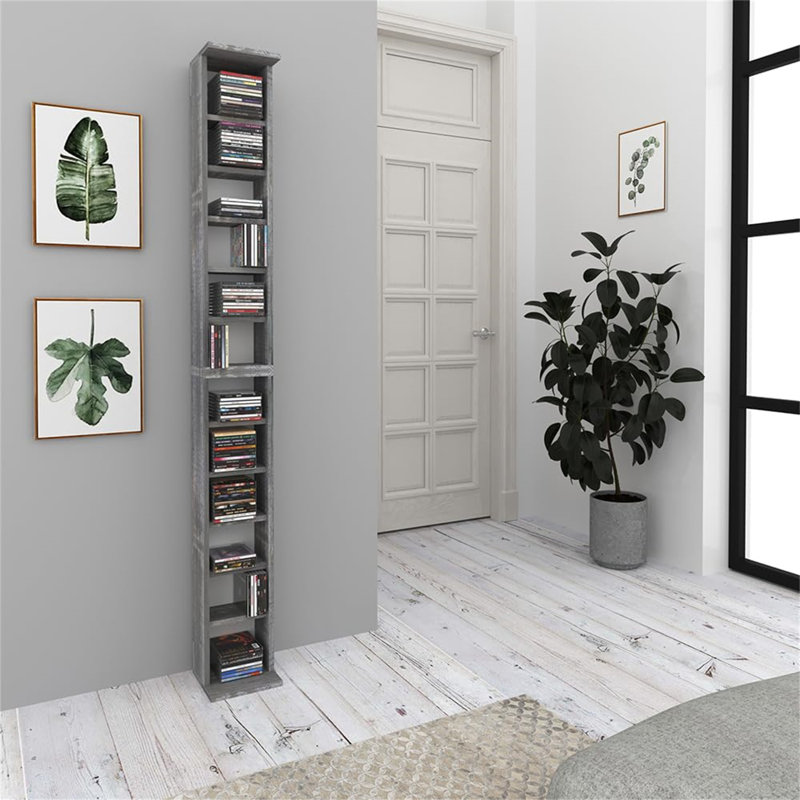 H Media Shelves, Concrete