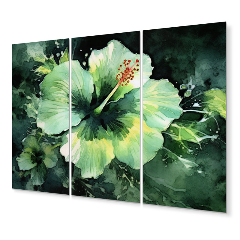 Plants & Flowers Wall Decor on Metal
