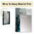 Abstract Geometric Black And Green III - Geometric Unique Wall Mirror, Modern Mirror, Printed Metal Art-1049476551