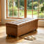 Banc de rangement en cuir 60 po-277219757