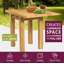 Farris Extendable Oak Solid Wood Dining Table