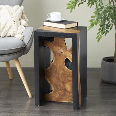Clerveau Solid Wood End Table