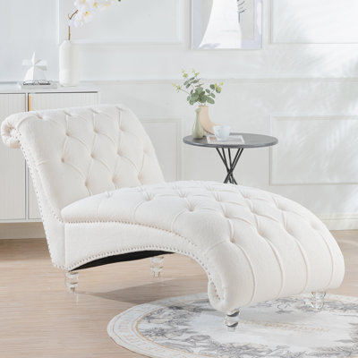 Dace Upholstered Chaise Lounge by House of Hampton
