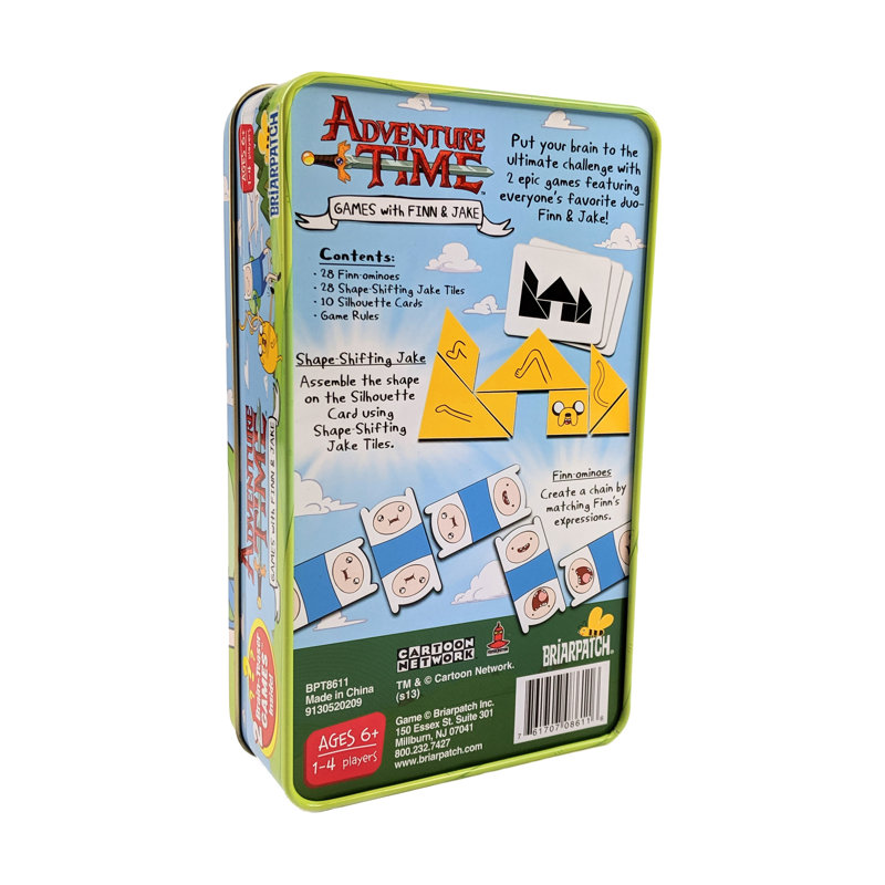 Jeux d'aventure avec Finn et Jake Tin