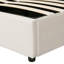 Antoinet Upholstered Single (3') Velvet Bed-1483230131
