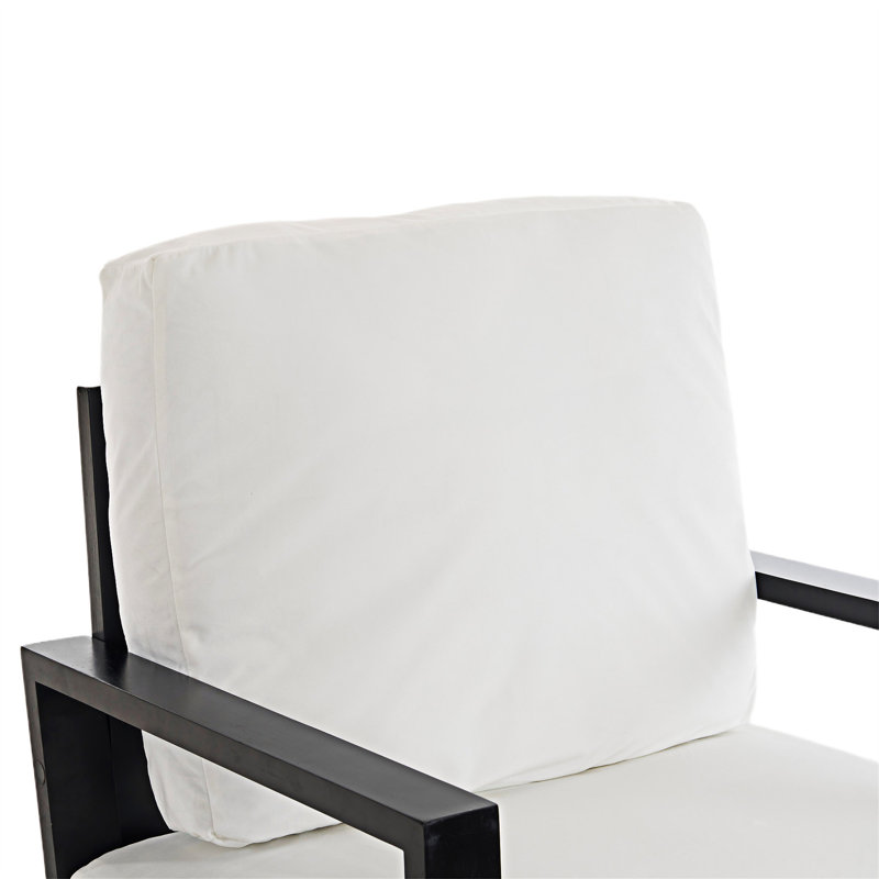 Fauteuil rembourré simple