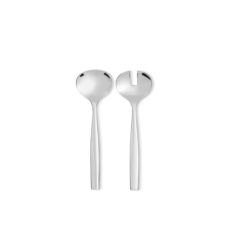 Dressed Stainless Steel Salad Servers
