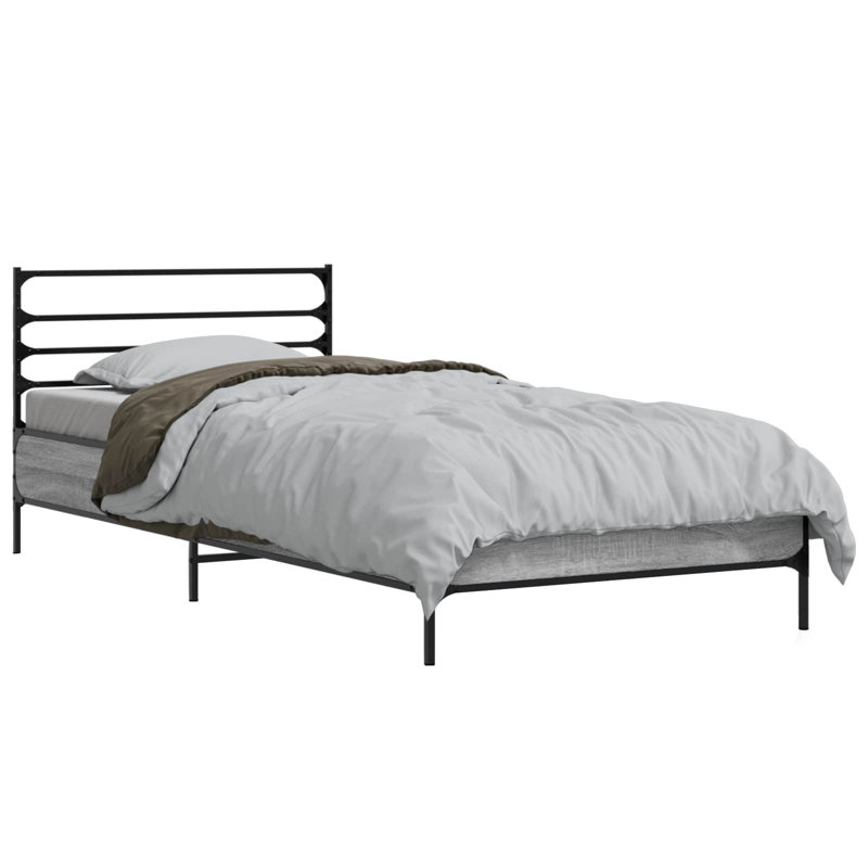 Bed, Grey Sonoma
