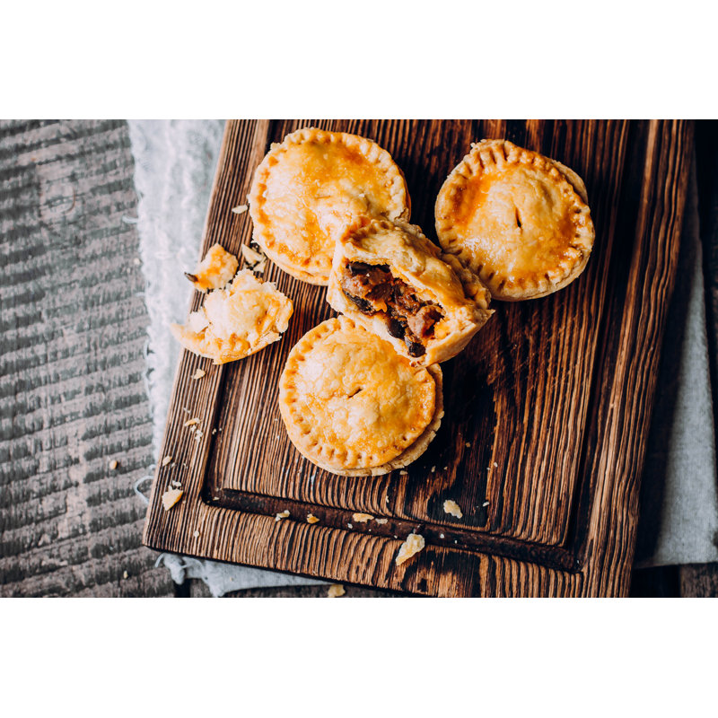Meat Mini Pie - Wrapped Canvas Print, 81cm H x 122cm W x 3.8 cm D