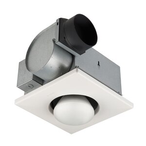 Ventilation 70 CFM Bathroom Fan with Heater