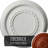 Endurathane Federal Roped Small Ceiling Medallion, 12 5/8"OD x 1 1/8"P (Fits Canopies up to 6"), Hand-Painted Firebrick Finish-27781792