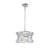 3-Light Drum Crystal Chandelier
