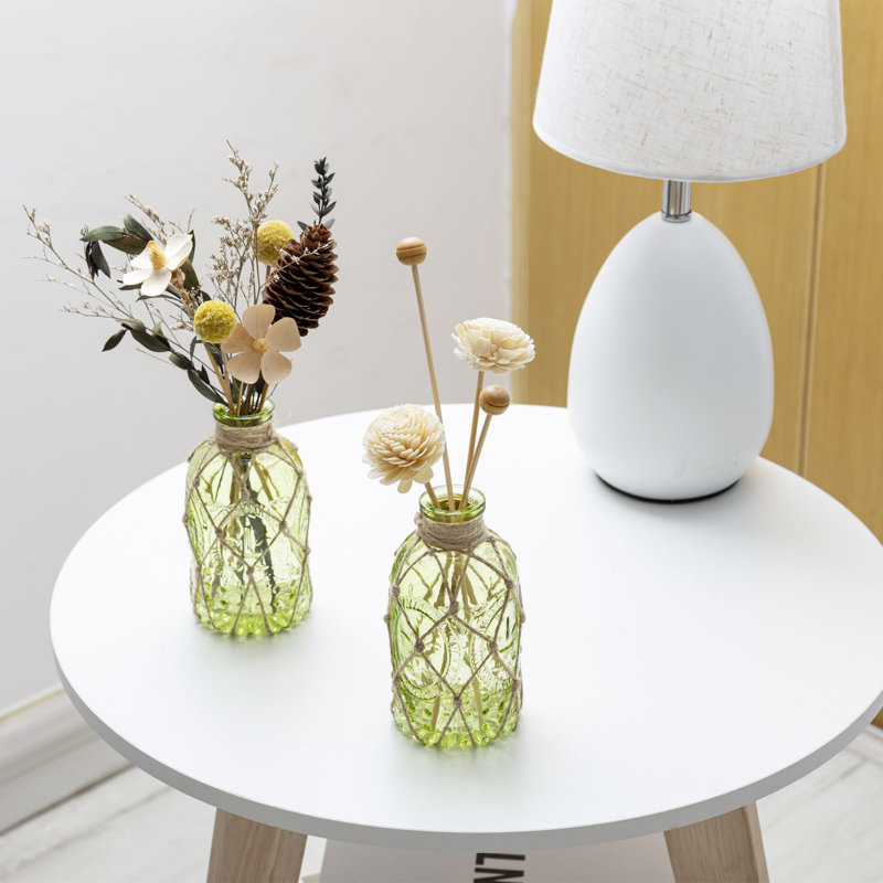 Vase de table en verre