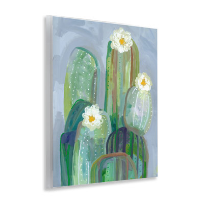 «Desert Day Dream», plaque murale cactus, design par Ashley Davis