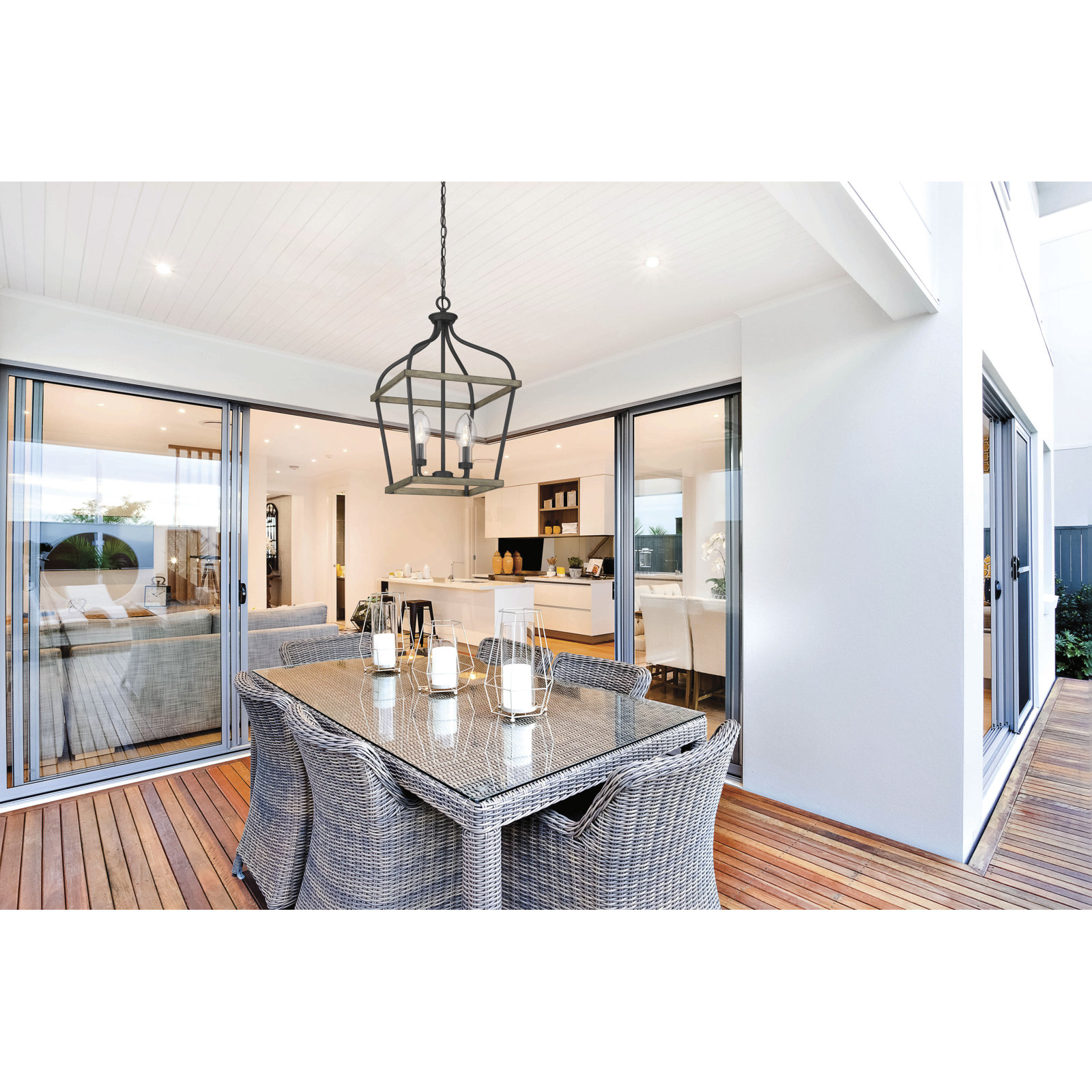 Outdoor Metal Pendant