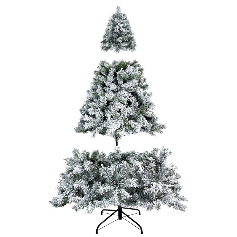 Sapin de Noël artificiel articulé 7,5 pi pré-éclairé