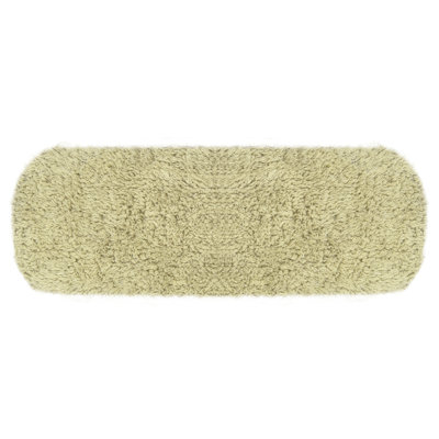 Bruss 100% Cotton Tufted Tank Lid Cover, Extra Soft & Machine Washable 10"x22"
