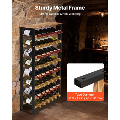 48 Bottle Wine Rack