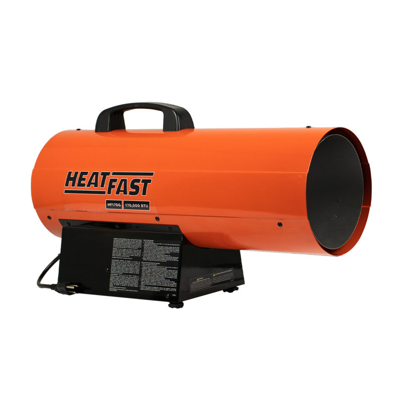 Heatfast Portable Construction Lp Gas Forced Air 160k Btu Heater 