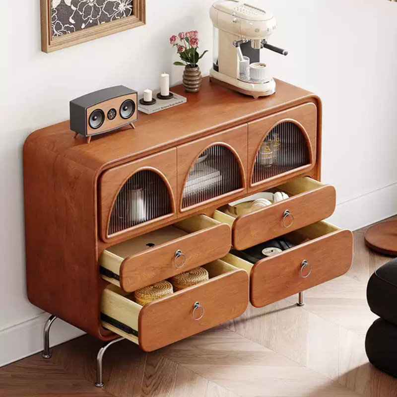 Buffet d'appartements de petite taille, Noyer