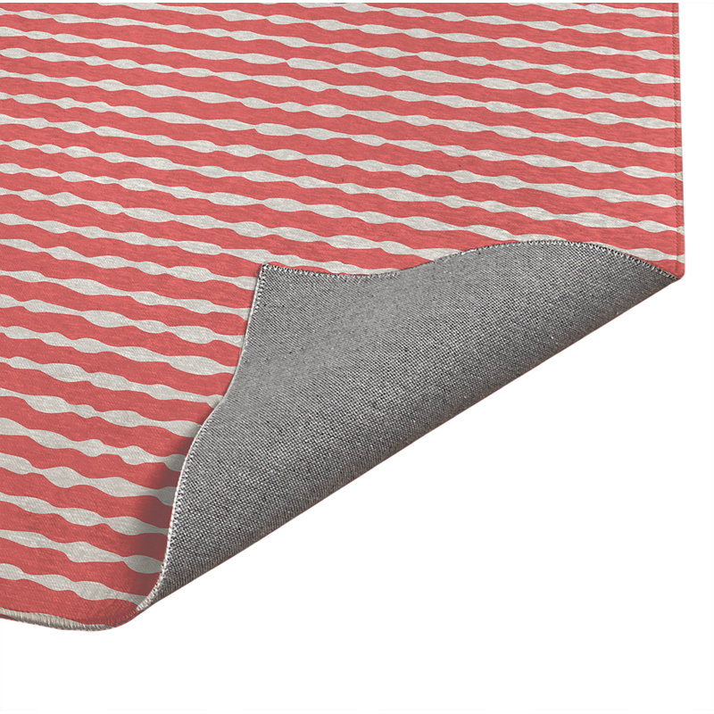 Tapis de cuisine Play Way, Rectangulaire 2 pi x 3 pi, Vieux rose