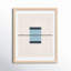Black and Blue 1 by Robert Kamnatnik - Framed Wall Art-1268980803-1268980805