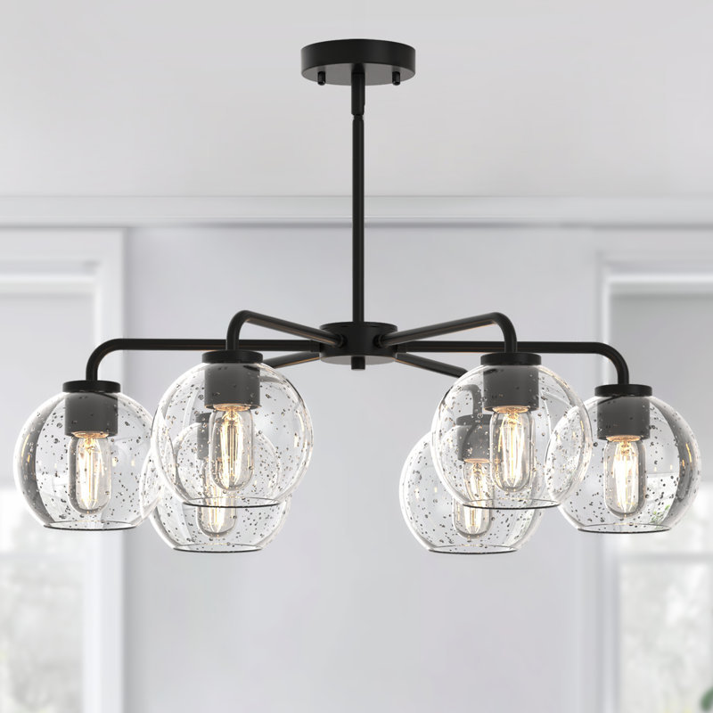 Lustre encastré 6 lumières Adeliz